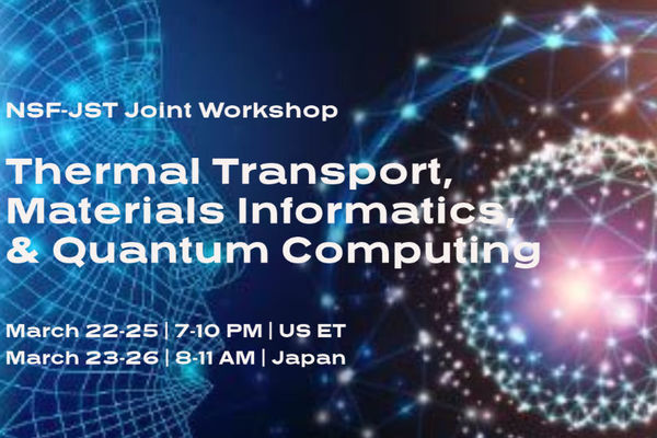 Notre Dame hosts international virtual workshop on thermal transport, material informatics, and quantum computing