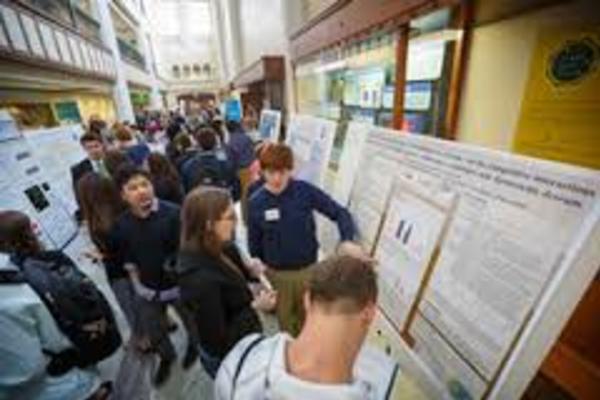 Summer comes to a close for REU and fellowship participants with over 80 students presenting at the Summer Undergraduate Research Symposium