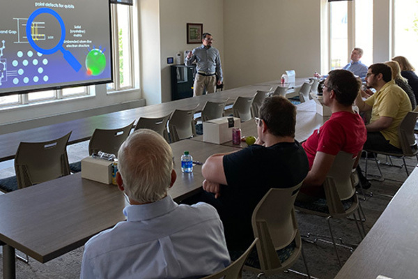 NDnano network meeting features David Beke research on the applications of and need for a complex understanding of the silicon carbide nanosystems